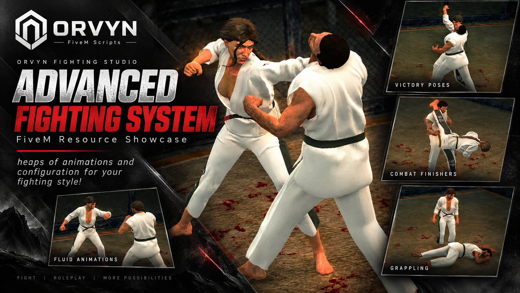Advanced fighting system — in-game